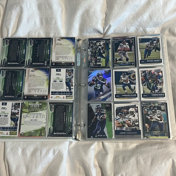 binder full of Football cards. $210 or best offer - Picture 4 of 16